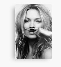 Kate Moss - Life is a joke fashion print Metal Print