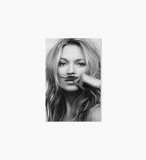 Kate Moss - Life is a joke fashion print Art Board