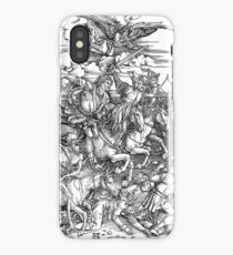 APOCALYPSE, Durer, Revelation, 4 Horsemen, Four Riders, iPhone Case