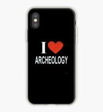 I Love Archeology Gift For ARCHEOLOGY T-Shirt Sweater Hoodie Iphone Samsung Phone Case Coffee Mug Tablet Case iPhone Case