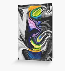 SWORD - BLACK Greeting Card