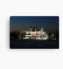 FROZEN BOLDT CASTLE Canvas Print