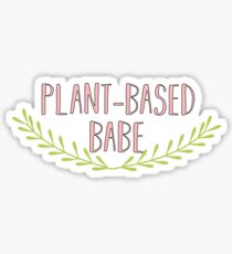 Plant Based Babe Sticker