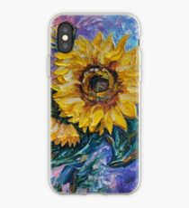 That Sunflower From The Sunflower State by OLena Art - brand iPhone Case