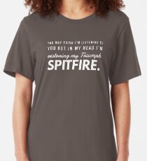 Im Kopf; Triumph Spitfire Slim Fit T-Shirt
