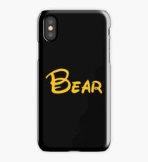 yellow bear iPhone Case
