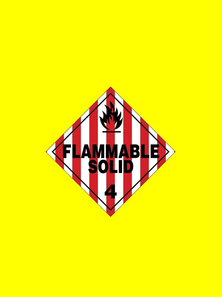 Flammable Solid by rupertrussell
