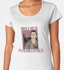 Ghostbusters Venkman 'Mother Pussbucket' Women's Premium T-Shirt