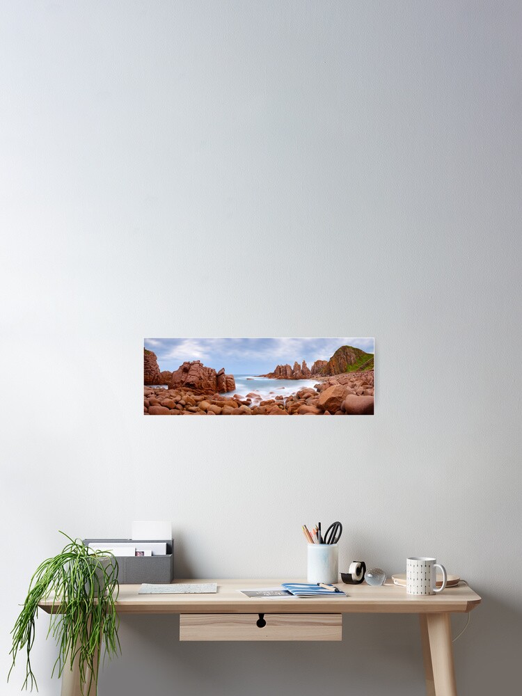 Alternate view of The Pinnacles, Phillip Island, Victoria, Australia Poster