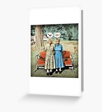 Two Cool Kitties: What's for Lunch? Greeting Card