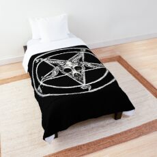 Baphomet Pentagram Comforter