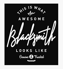 Blacksmith Photographic Print