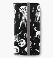 Space dogs (black background) iPhone Wallet/Case/Skin