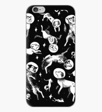 Space dogs (black background) iPhone Case
