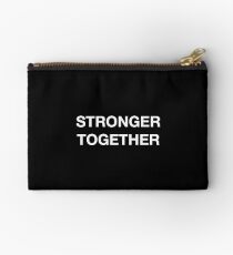 STRONGER TOGETHER Zipper Pouch