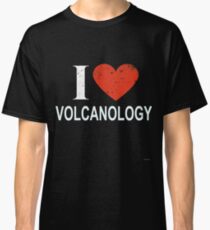 Ich liebe Vulkanologie-Geschenk für VOLCANOLOGY T-Shirt StrickjackeHoodie Iphone Samsung Telefon-Kasten Kaffeetasse-Tabletten-Kasten Classic T-Shirt