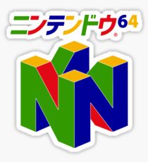 Nintendo Japanese Sticker