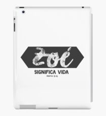 LOGO ZOE iPad Case/Skin