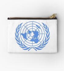 Emblem of the United Nations (Blue on white) Studio Pouch