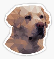 Yellow Lab Sticker