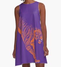 Pouncing Tiger Clemson A-Line Dress