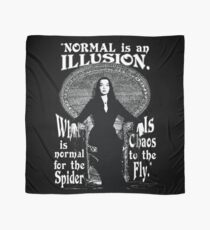 Morticia Addams-"Normal Is An Illusion..." Scarf