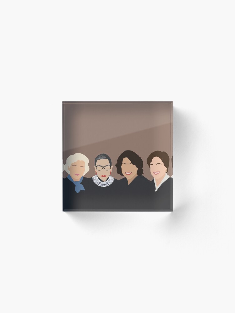 Alternate view of The Supremes Acrylic Block