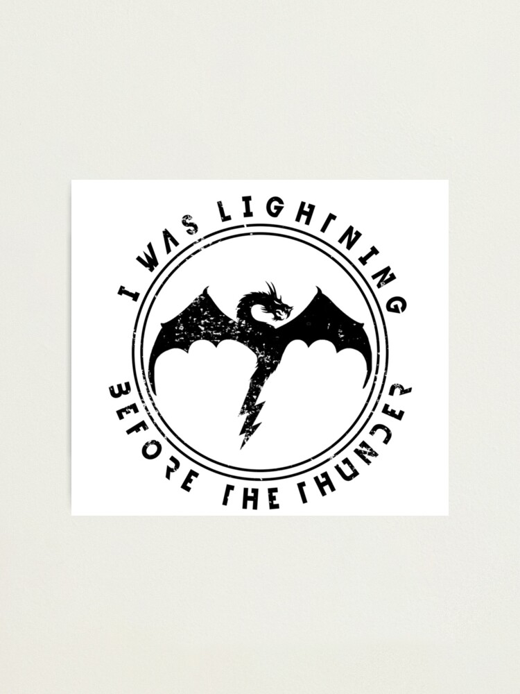 Alternate view of Imagine Dragons Thunder Photographic Print