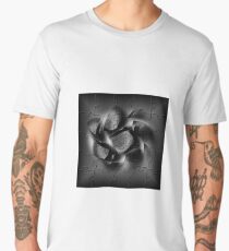 BLACK PUZZLE WIND Men's Premium T-Shirt