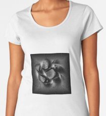 BLACK PUZZLE WIND Women's Premium T-Shirt