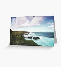 and clouds Greeting Card