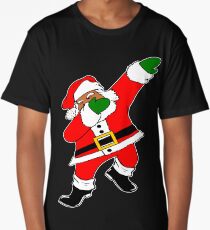 Dab Black Santa Long T-Shirt