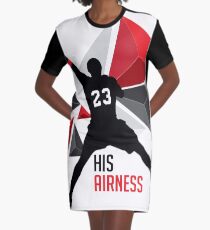 MJ - His Airness Graphic T-Shirt Dress