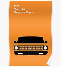 Chevy C10 Truck Poster Poster