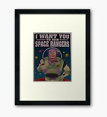 Andy's Buzz Lightyear Poster Framed Print