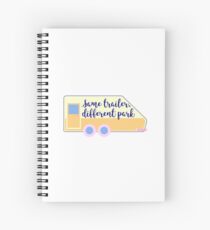Same Trailer Different Park Spiral Notebook