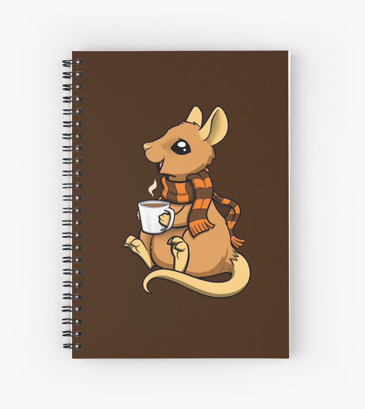 "Pumpkin Spice Rat" Spiral Notebooks by Rebecca Golins | Redbubble