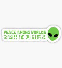 Peace Among Worlds Sticker