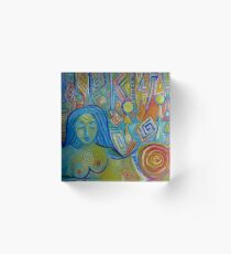 Meditation Acrylic Block