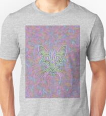 Abstract Cat Slim Fit T-Shirt