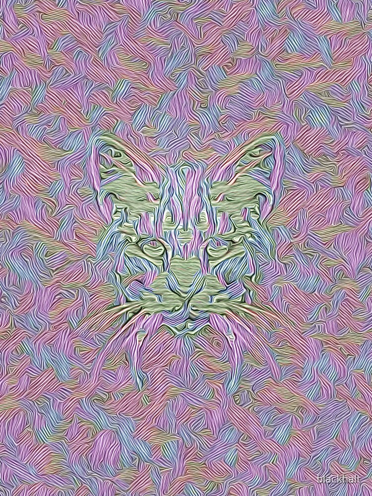 Abstract Cat by blackhalt