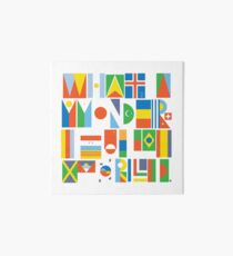 What a Wonderful World II Art Board