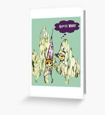 Guess Who Greeting Card