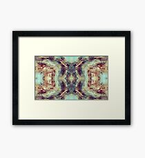 COLOURS STONE Framed Print