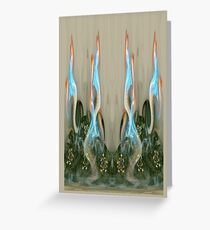 Synaesthesia - shapes of music 2 Greeting Card