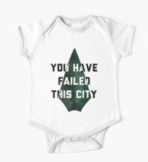 you have failed this city - Arrow One Piece - Short Sleeve