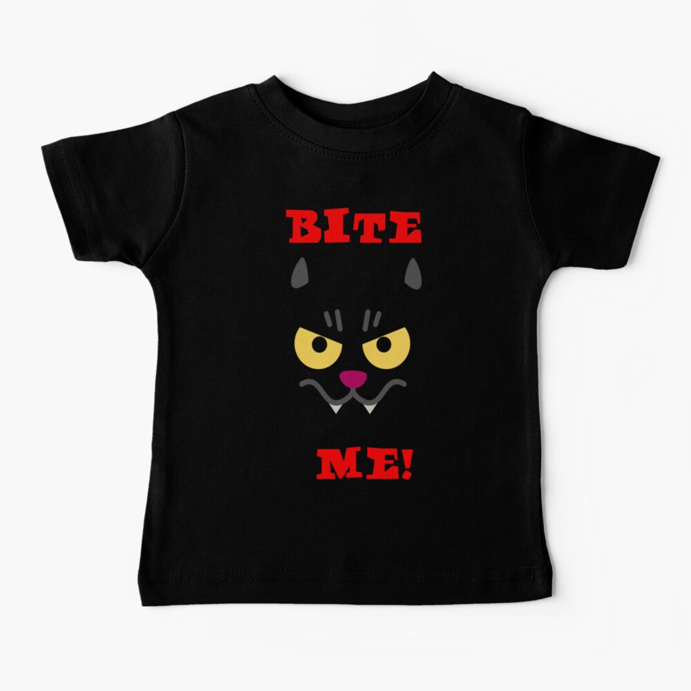 Cute Halloween Vampire Cat for Babies and Kids! Baby T-Shirt