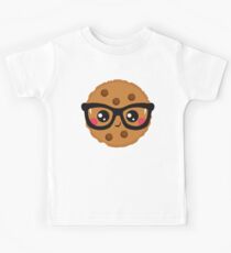 Funny cookies with glasses Kids Tee