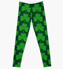 Skull & Crossbones Shamrock Leggings