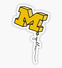 Michigan Balloon Sticker